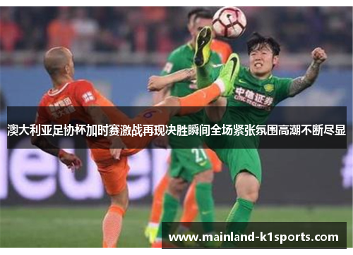 澳大利亚足协杯加时赛激战再现决胜瞬间全场紧张氛围高潮不断尽显